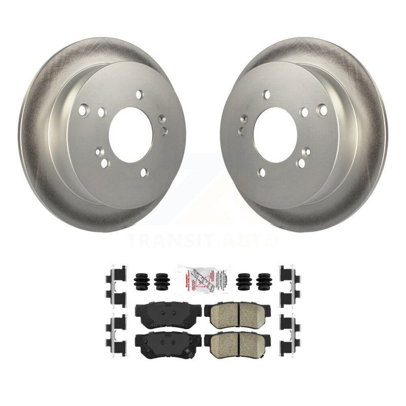 Transit Auto KGA-103954 Disc Brake Kit for 2001-2010 Hyundai Tucson, Kia Sportage, Hyundai Santa Fe - Rear