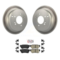 Transit Auto KGA-103955 Disc Brake Kit for 2001-2010 Hyundai Tucson, Kia Sportage, Hyundai Santa Fe - Rear