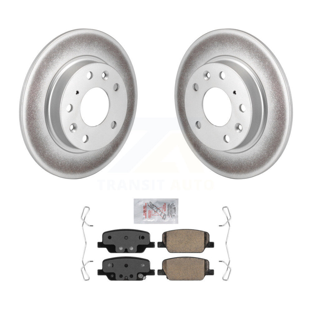 Transit Auto KGA-103964 Disc Brake Kit for 2019-2023 Mazda CX-30, Mazda 3, Mazda 3 Sport - Rear