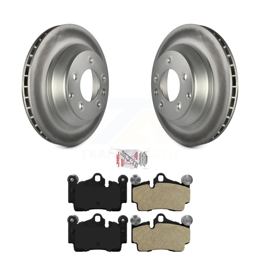 Transit Auto KGA-103968 Disc Brake Kit for 2003-2015 Audi Q7, Porsche Cayenne, Volkswagen Touareg - Rear