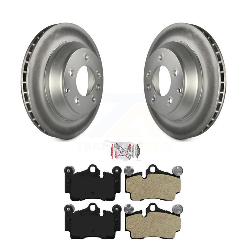 Transit Auto KGA-103968 Disc Brake Kit for 2003-2015 Audi Q7, Porsche Cayenne, Volkswagen Touareg - Rear