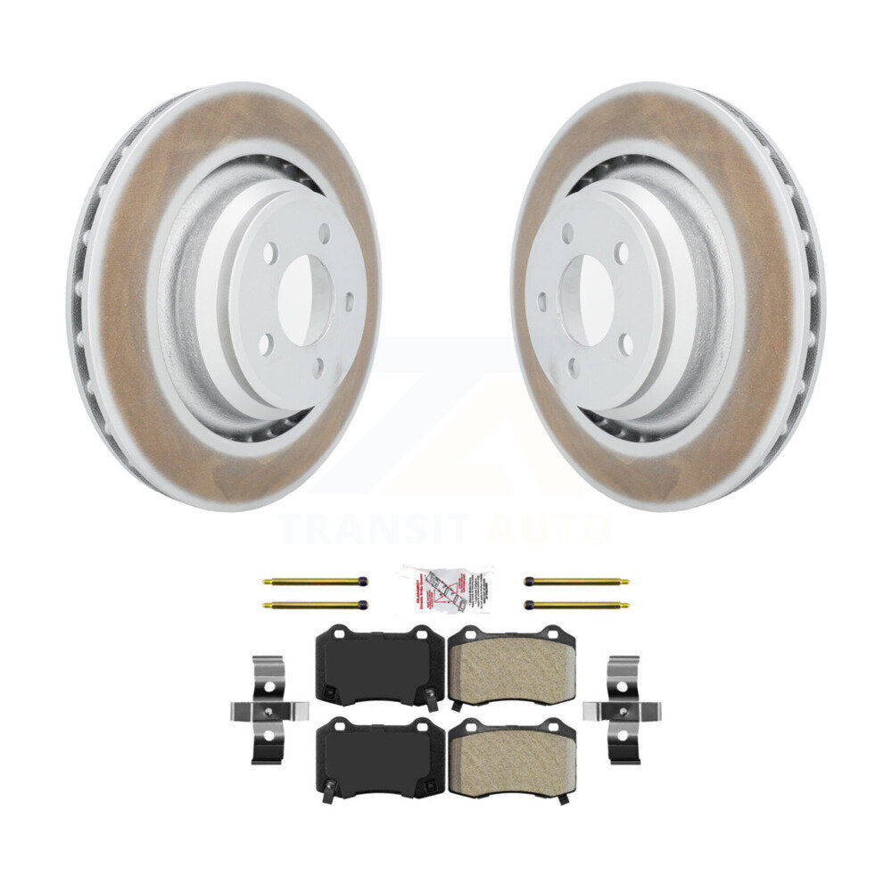 Transit Auto KGA-103973 Disc Brake Kit for 2005-2023 Dodge Challenger, Dodge Charger and More - Rear
