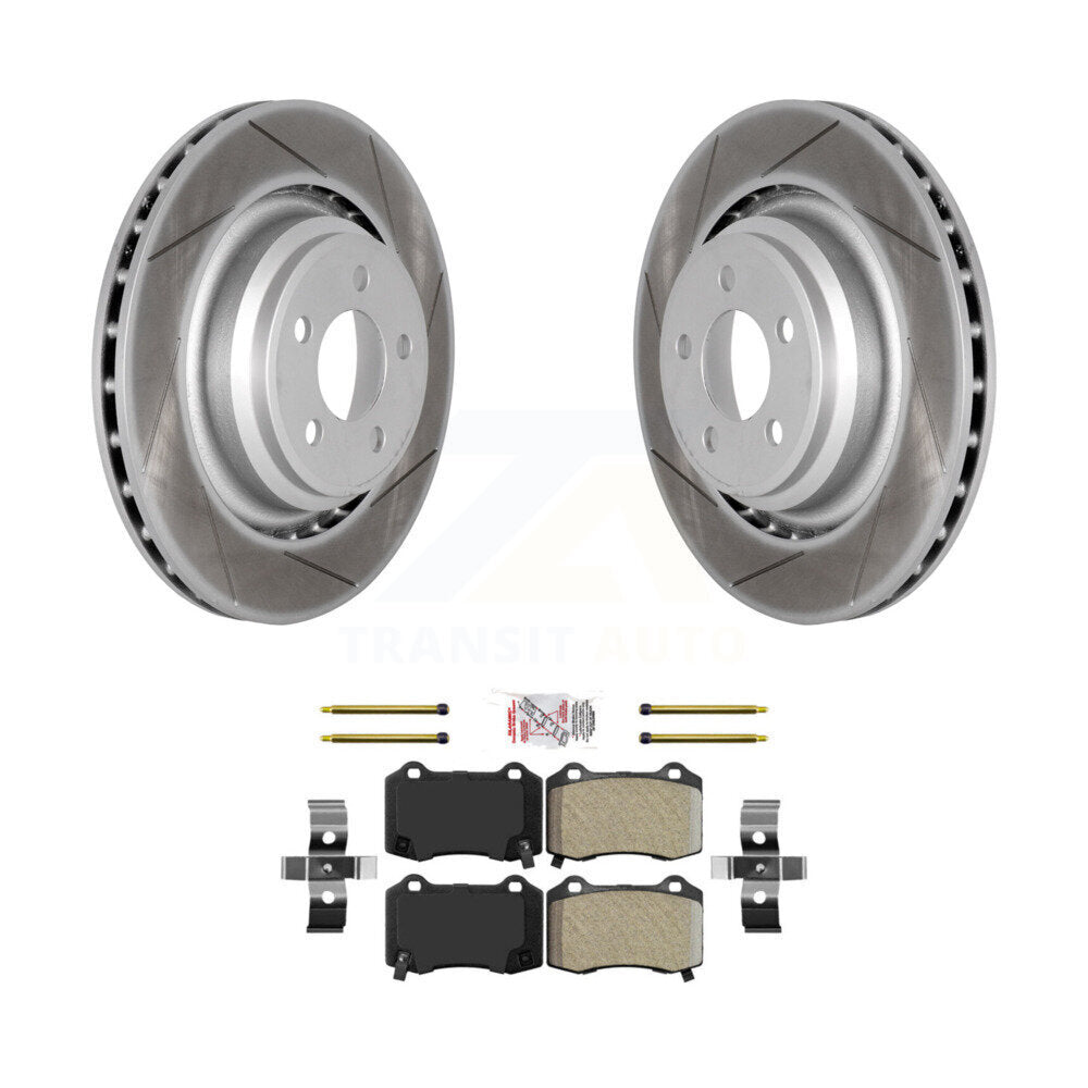 Transit Auto KGA-103974 Disc Brake Kit for 2005-2023 Dodge Challenger, Dodge Charger and More - Rear