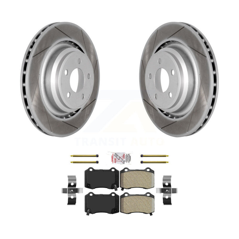 Transit Auto KGA-103974 Disc Brake Kit for 2005-2023 Dodge Challenger, Dodge Charger and More - Rear