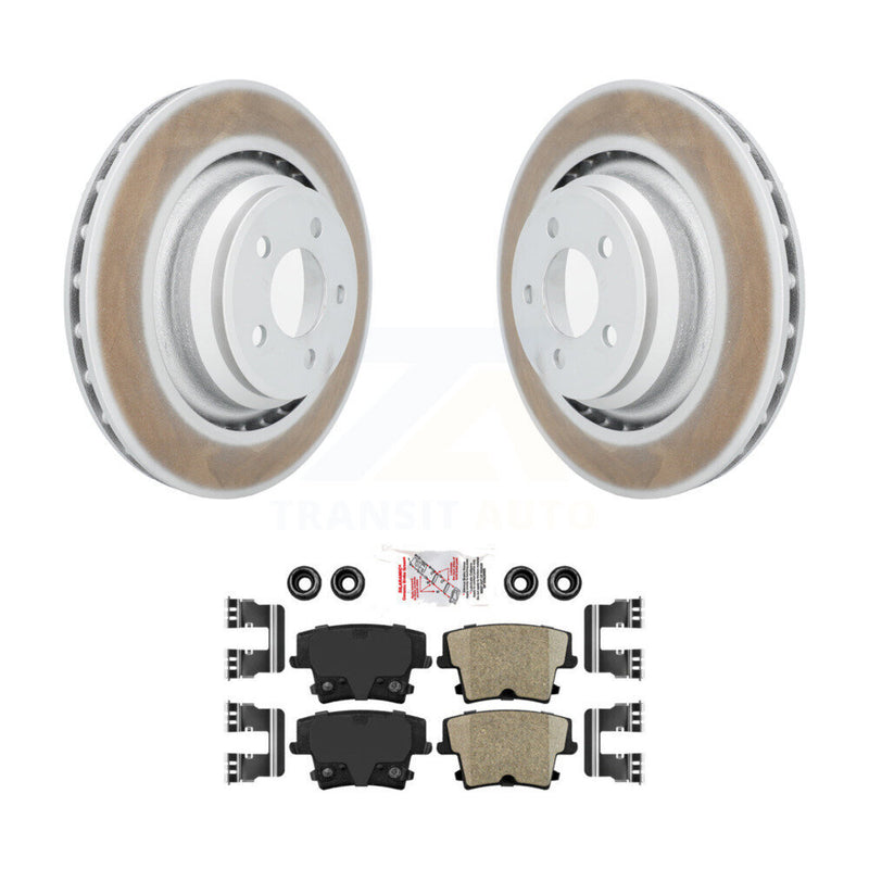 Transit Auto KGA-103981 Disc Brake Kit for 2015 Dodge Charger - Rear