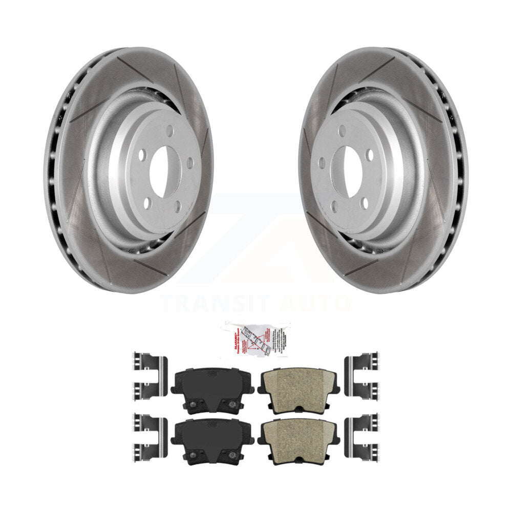 Transit Auto KGA-103984 Disc Brake Kit for 2015 Dodge Charger - Rear