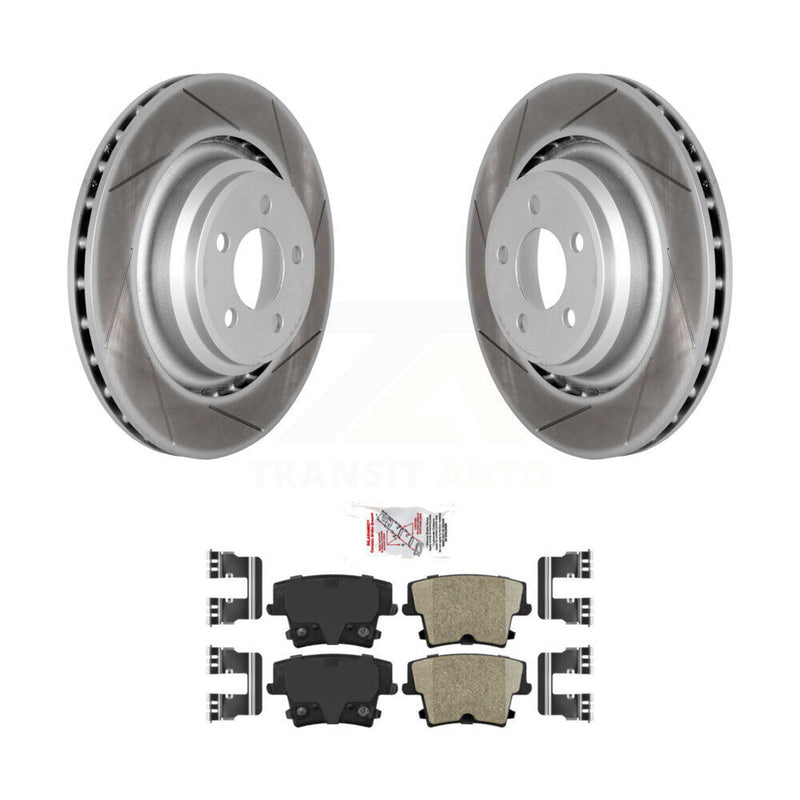 Transit Auto KGA-103984 Disc Brake Kit for 2015 Dodge Charger - Rear
