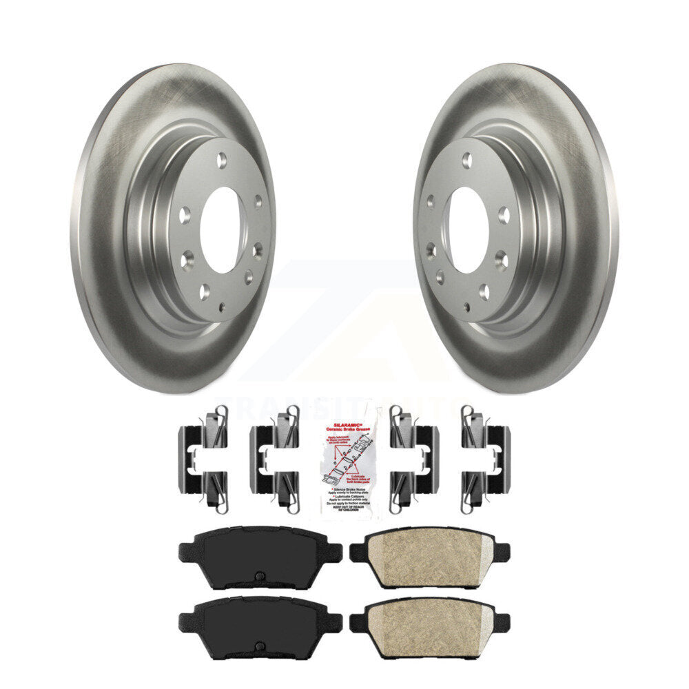 Transit Auto KGA-103989 Disc Brake Kit for 2006-2013 Mazda 6, Lincoln MKZ and More - Rear