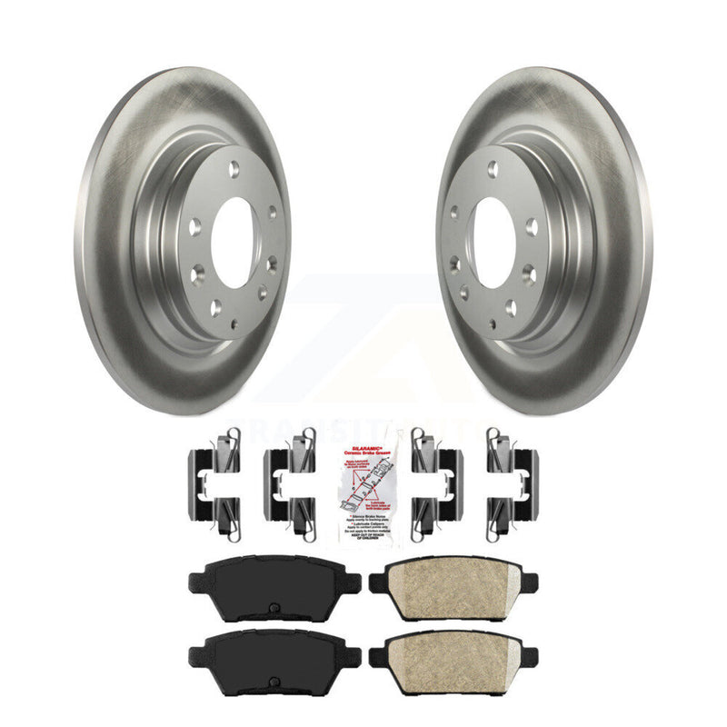 Transit Auto KGA-103989 Disc Brake Kit for 2006-2013 Mazda 6, Lincoln MKZ and More - Rear