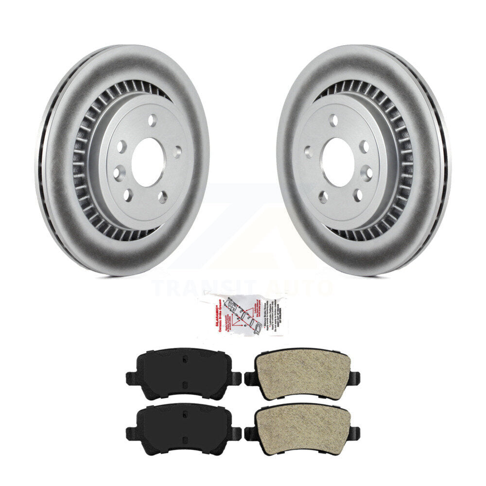 Transit Auto KGA-103994 Disc Brake Kit for 2010-2017 Volvo XC60 - Rear