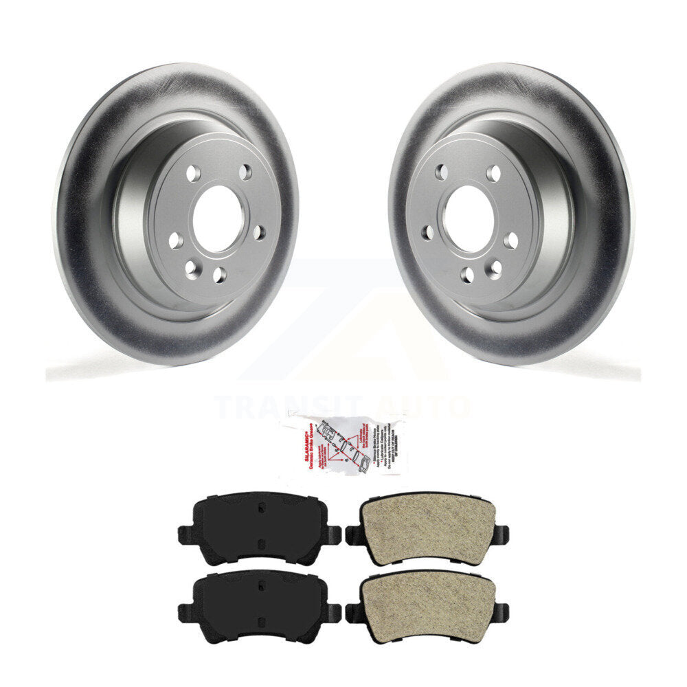 Transit Auto KGA-103995 Disc Brake Kit for 2012-2015 Land Rover Range Rover Evoque - Rear