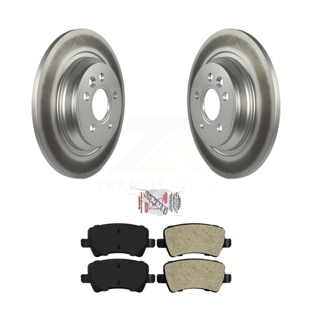 Transit Auto KGA-103996 Disc Brake Kit for 2007-2018 Volvo S60, Volvo V60 and More - Rear