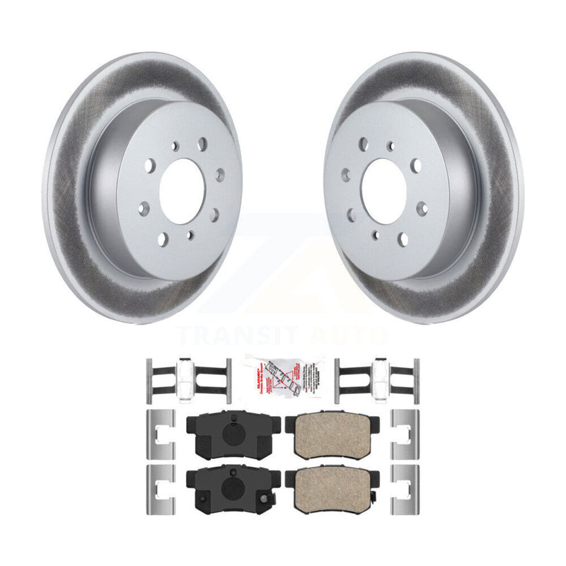 Transit Auto KGA-104008 Disc Brake Kit for 2001-2005 Honda Civic, Acura EL - Rear