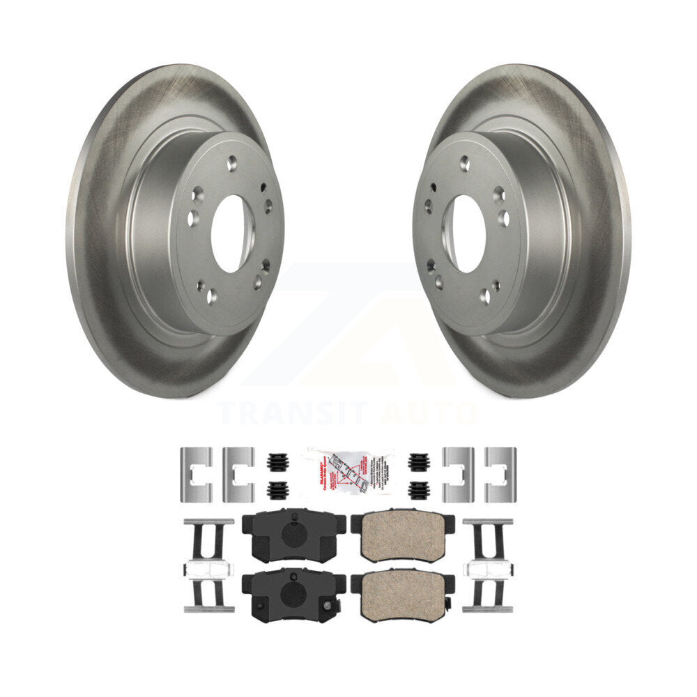 Transit Auto KGA-104009 Disc Brake Kit for 2005-2022 Acura ILX, Honda Accord - Rear