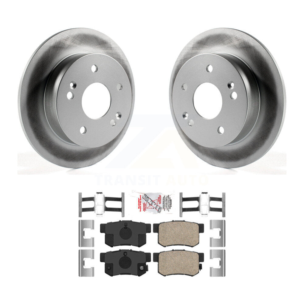 Transit Auto KGA-104012 Disc Brake Kit for 1997-2006 Honda Civic, Acura RSX and More - Rear