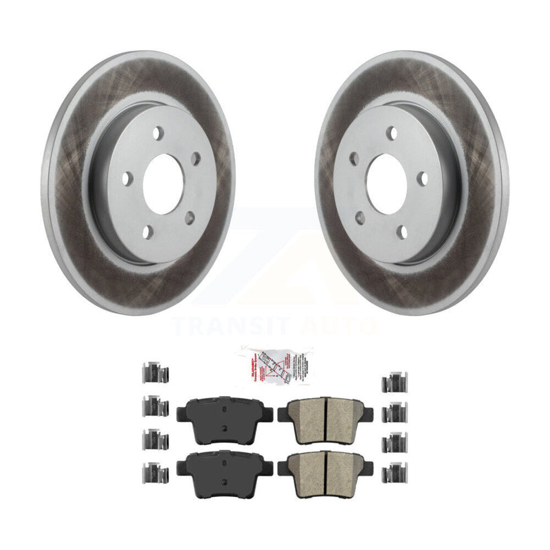 Transit Auto KGA-104022 Disc Brake Kit for 2005-2008 Jaguar X-Type - Rear