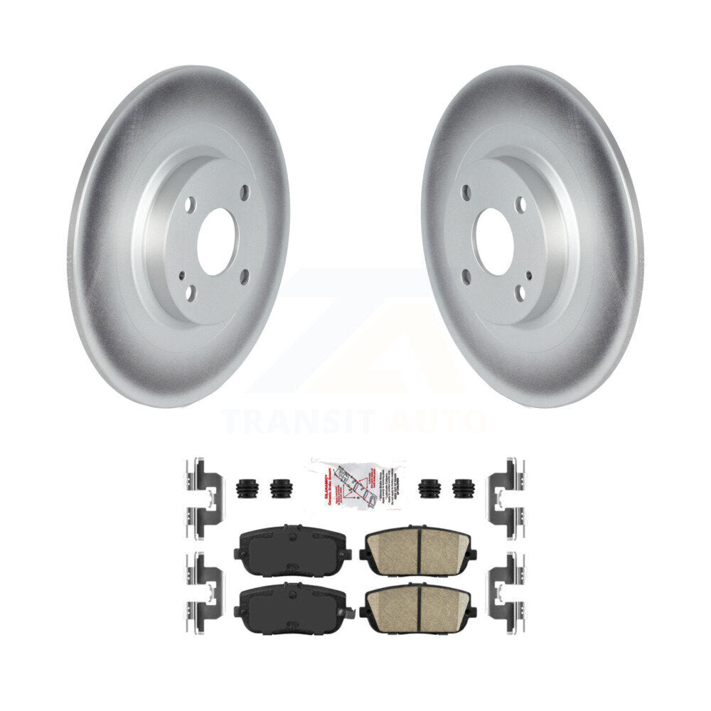 Transit Auto KGA-104030 Disc Brake Kit for 2016-2020 Fiat 124 Spider, Mazda MX-5 Miata - Rear