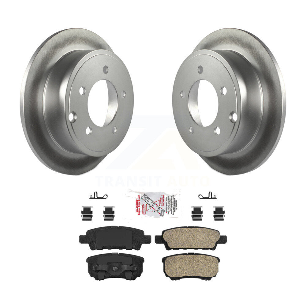 Transit Auto KGA-104032 Disc Brake Kit for 2007-2017 Mitsubishi Lancer, Chrysler 200 and More - Rear