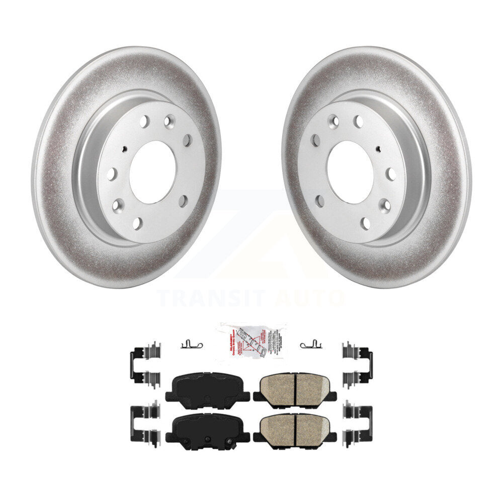 Transit Auto KGA-104042 Disc Brake Kit for 2014-2018 Mazda 3, Mazda 3 Sport - Rear