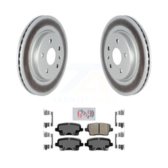 Transit Auto KGA-104043 Disc Brake Kit for 2019-2024 Buick Envision, Cadillac XT4 - Rear