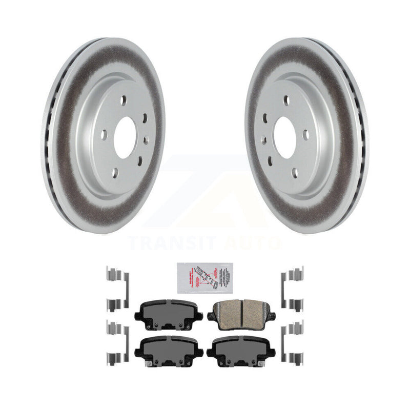 Transit Auto KGA-104043 Disc Brake Kit for 2019-2024 Buick Envision, Cadillac XT4 - Rear