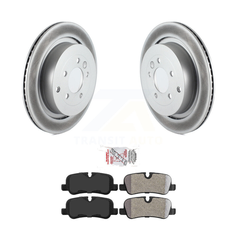 Transit Auto KGA-104049 Disc Brake Kit for 2005-2016 Land Rover LR4, Land Rover Range Rover Sport, Land Rover LR3 - Rear