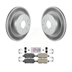 Transit Auto KGA-104058 Disc Brake Kit for 2005-2022 Nissan Maxima, INFINITI Q40 and More - Rear