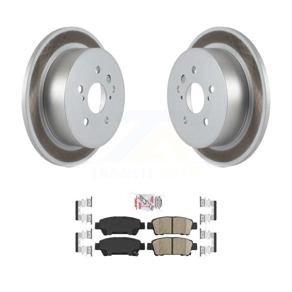Transit Auto KGA-104067 Disc Brake Kit for 2004-2010 Toyota Sienna - Rear