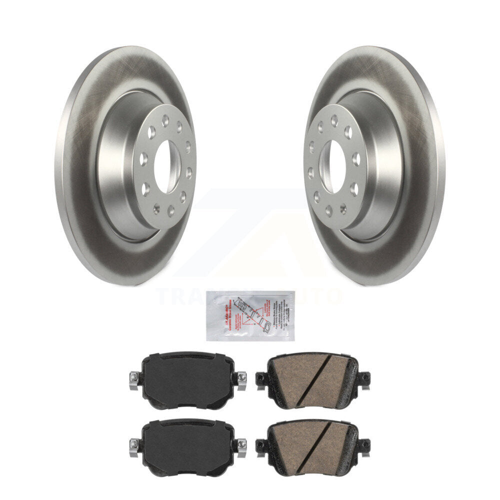 Transit Auto KGA-104073 Disc Brake Kit for 2016-2018 Audi Q3, Audi Q3 Quattro - Rear