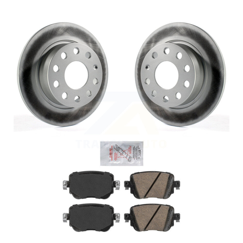 Transit Auto KGA-104074 Disc Brake Kit for 2015 Volkswagen Golf, Volkswagen Golf SportWagen - Rear