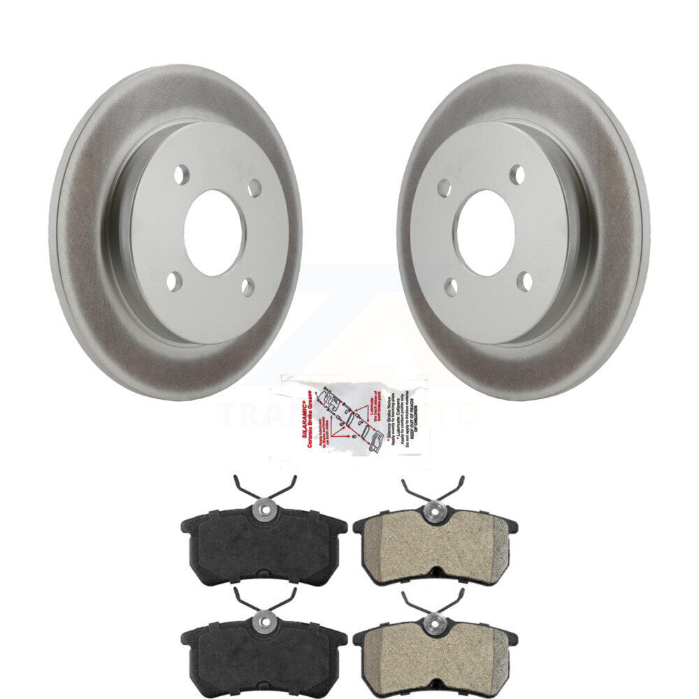 Transit Auto KGA-104079 Disc Brake Kit for 2000-2019 Ford Fiesta, Ford Focus - Rear