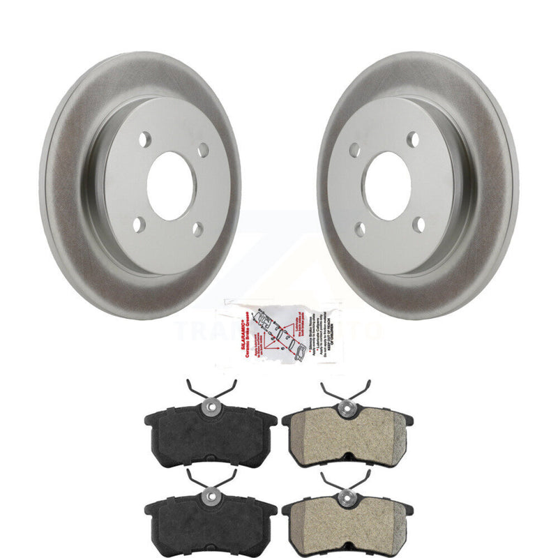 Transit Auto KGA-104079 Disc Brake Kit for 2000-2019 Ford Fiesta, Ford Focus - Rear