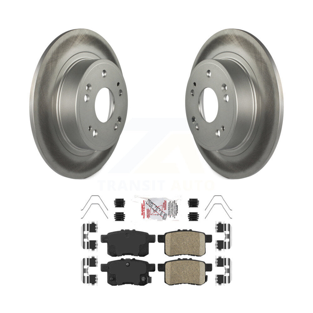Transit Auto KGA-104084 Disc Brake Kit for 2008-2017 Honda Accord, Acura TSX - Rear