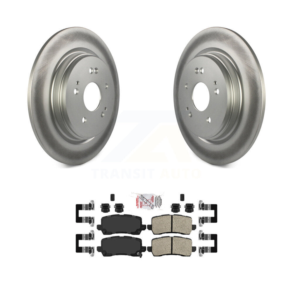 Transit Auto KGA-104088 Disc Brake Kit for 2015-2020 Acura TLX - Rear