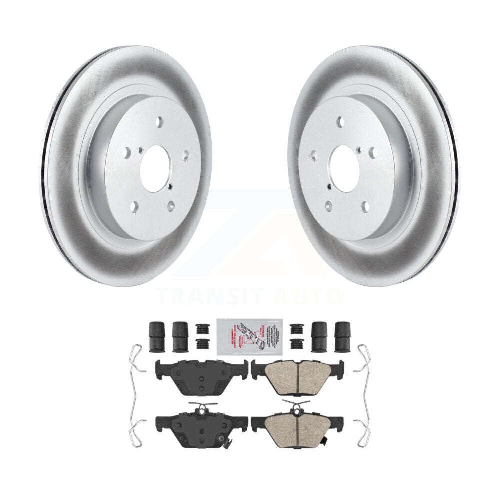 Transit Auto KGA-104098 Disc Brake Kit for 2015-2024 Subaru WRX, Subaru Legacy, Subaru Outback - Rear