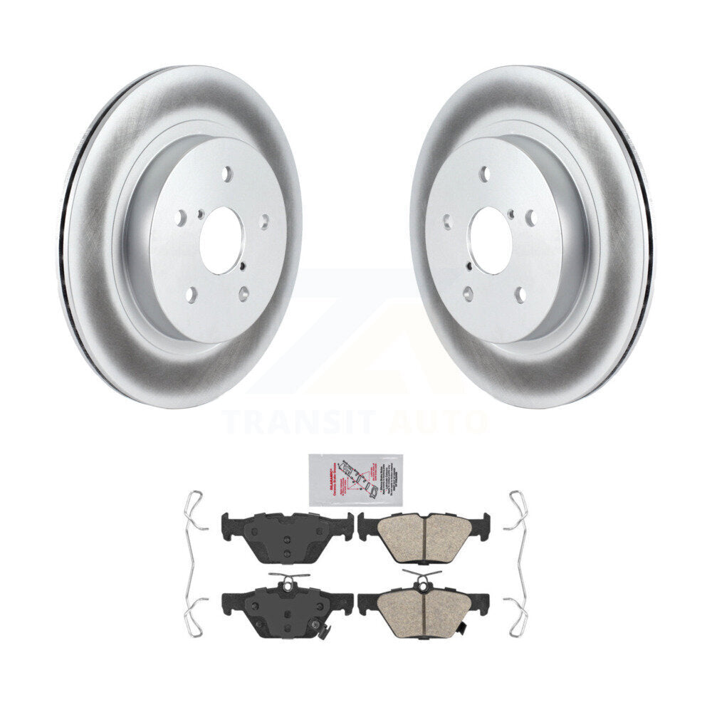 Transit Auto KGA-104099 Disc Brake Kit for 2015-2024 Subaru WRX, Subaru Legacy, Subaru Outback - Rear