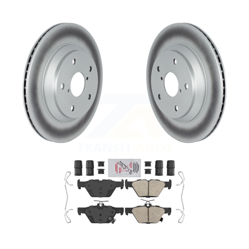 Transit Auto KGA-104102 Disc Brake Kit for 2019-2024 Subaru Crosstrek, Subaru Forester - Rear