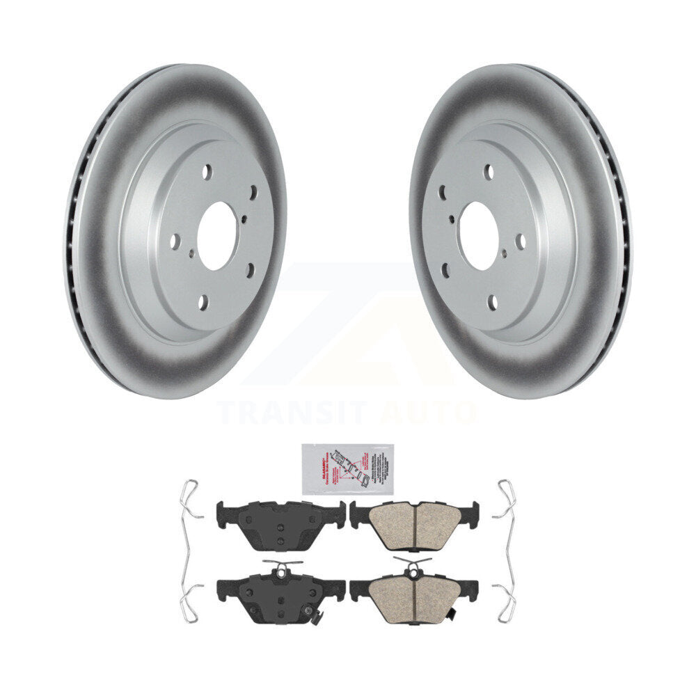 Transit Auto KGA-104103 Disc Brake Kit for 2019-2024 Subaru Crosstrek, Subaru Forester - Rear