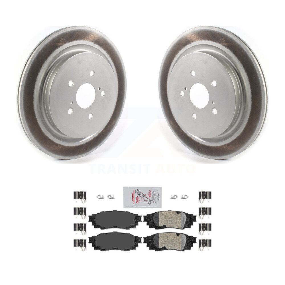 Transit Auto KGA-104110 Disc Brake Kit for 2016-2022 Lexus RX350, Lexus RX350L and More - Rear