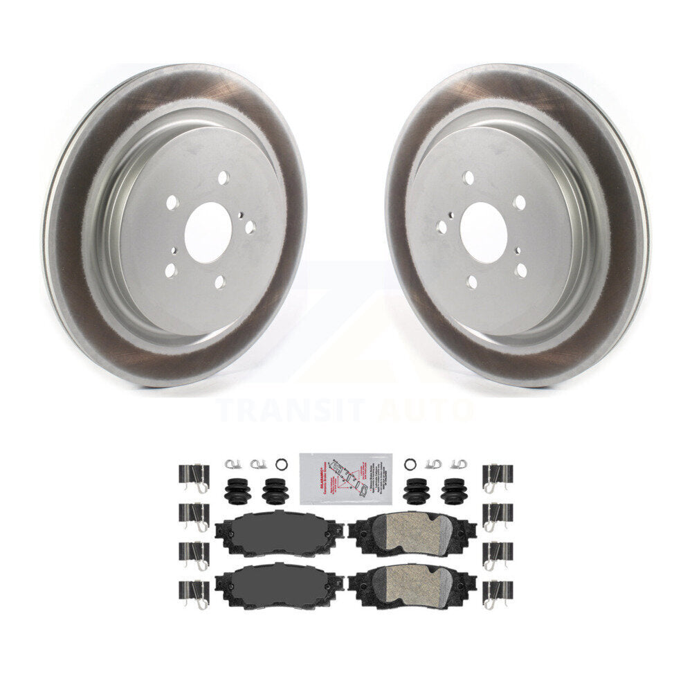 Transit Auto KGA-104111 Disc Brake Kit for 2016-2022 Lexus RX350, Lexus RX350L and More - Rear