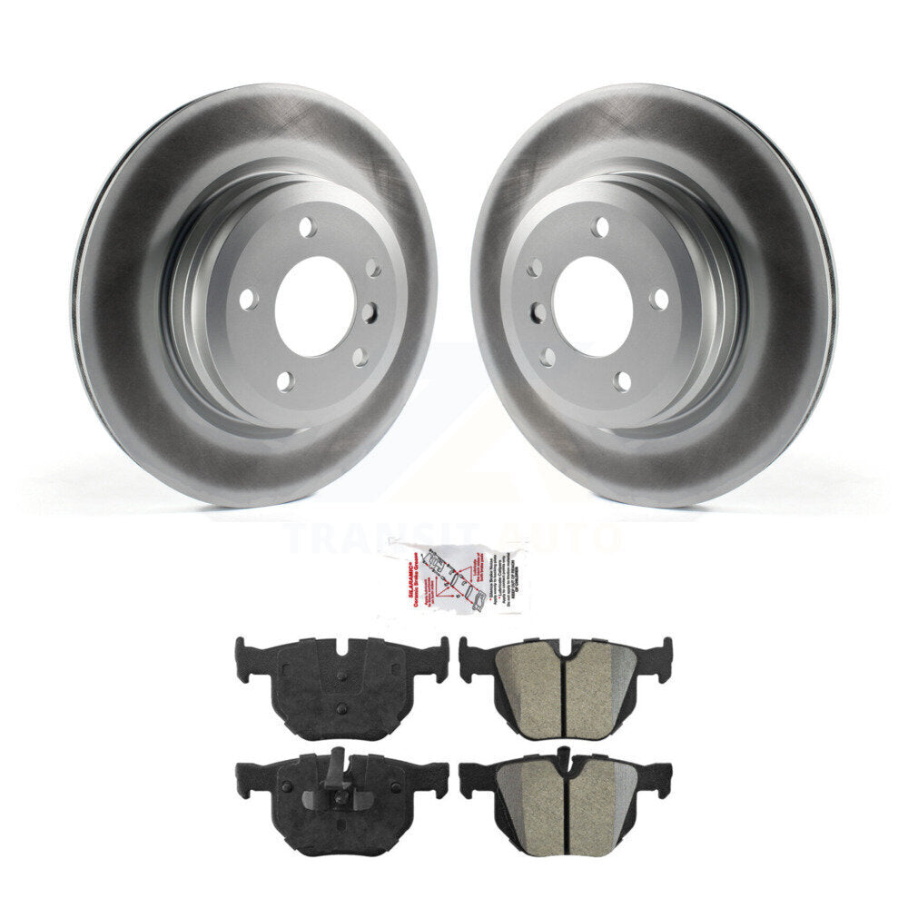Transit Auto KGA-104114 Disc Brake Kit for 2006-2015 BMW 335i, BMW 335i xDrive and More - Rear