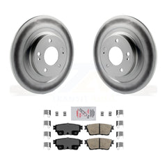 Transit Auto KGA-104120 Disc Brake Kit for 2017-2022 Mitsubishi Eclipse Cross, Mitsubishi Outlander PHEV, Mitsubishi Outlander - Rear