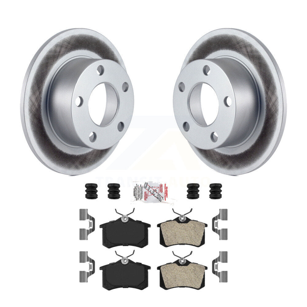 Transit Auto KGA-104121 Disc Brake Kit for 1997-2003 Audi A6, Volkswagen Passat - Rear