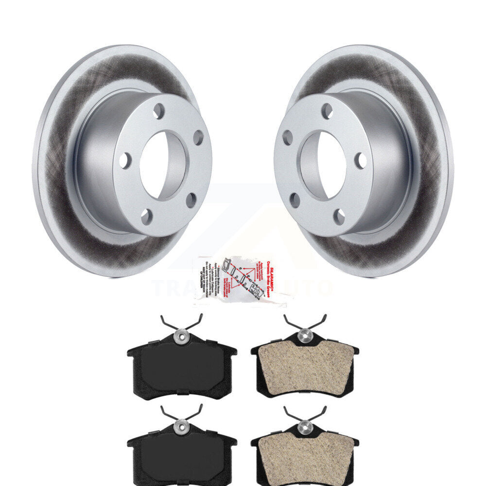 Transit Auto KGA-104122 Disc Brake Kit for 1997-2003 Audi A6, Volkswagen Passat - Rear