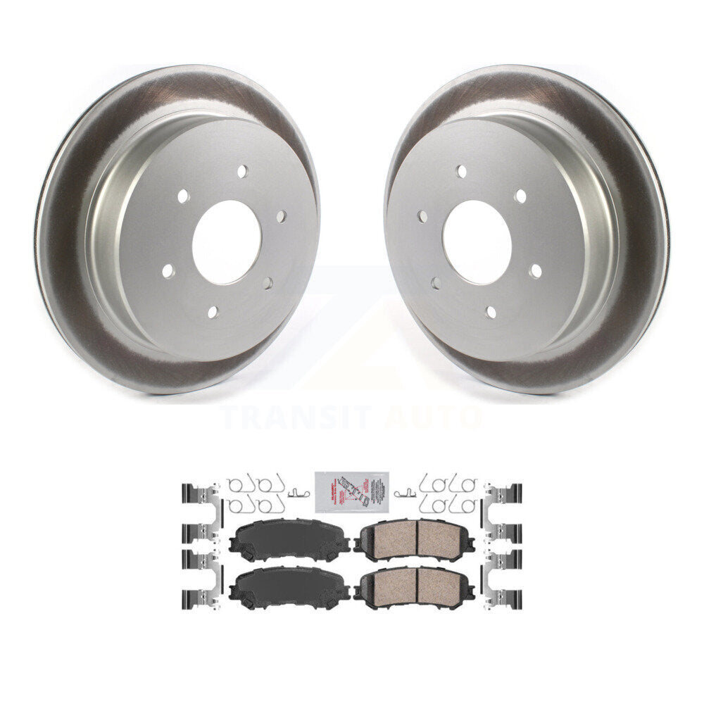 Transit Auto KGA-104125 Disc Brake Kit for 2017-2023 Nissan TITAN - Rear