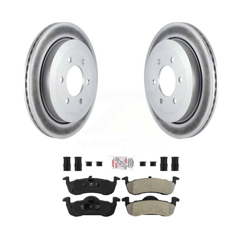 Transit Auto KGA-104134 Disc Brake Kit for 2007-2017 Ford Expedition, Lincoln Navigator - Rear