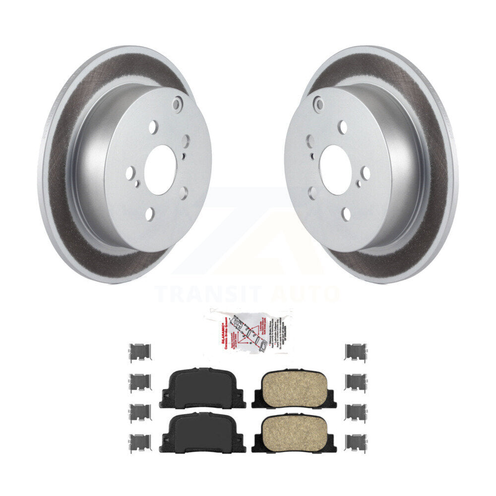 Transit Auto KGA-104137 Disc Brake Kit for 2005-2010 Scion tC - Rear
