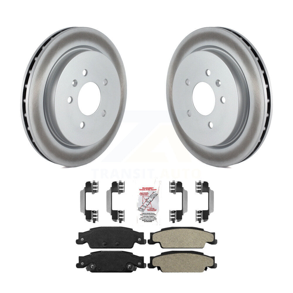 Transit Auto KGA-104139 Disc Brake Kit for 2003-2011 Cadillac CTS, Cadillac STS - Rear