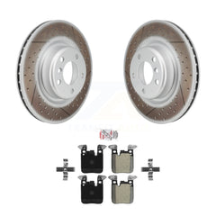 Transit Auto KGA-104141 Disc Brake Kit for 2012-2020 BMW 230i, BMW 230i xDrive and More - Rear