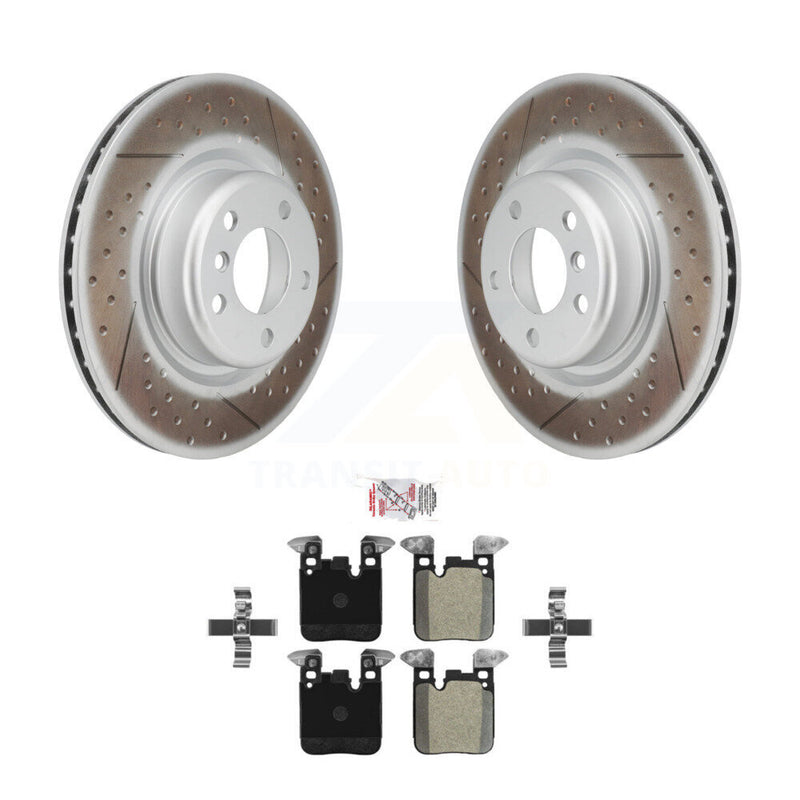 Transit Auto KGA-104141 Disc Brake Kit for 2012-2020 BMW 230i, BMW 230i xDrive and More - Rear